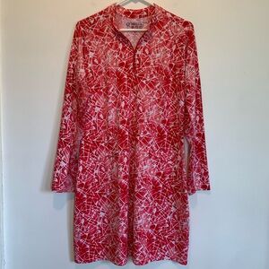 IBKUL Quarter Zip Quick Dry Golf Athletic Dress